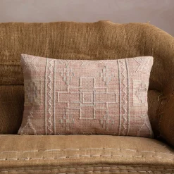 Graham & Green Josie Rectangular Pink Cushion