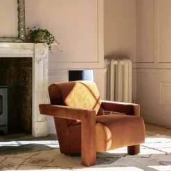Graham & Green Jude Velvet Armchair