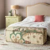 Graham & Green June Jute Floral Blanket Box
