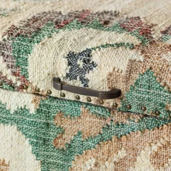 Graham & Green June Jute Floral Blanket Box