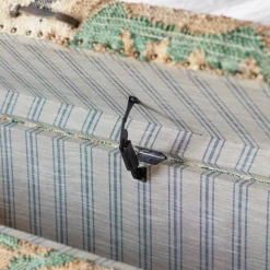 Graham & Green June Jute Floral Blanket Box