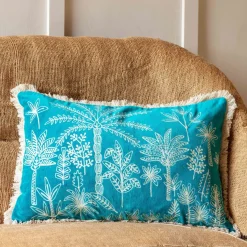 Graham & Green Jungle Crewel Embroidery Cushions