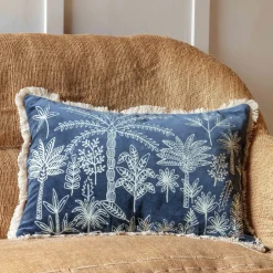 Graham & Green Jungle Crewel Embroidery Cushions