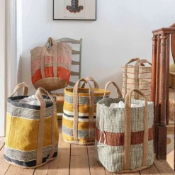 Graham & Green Jute Storage Bags