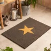 Graham & Green Large Charcoal Star Doormat