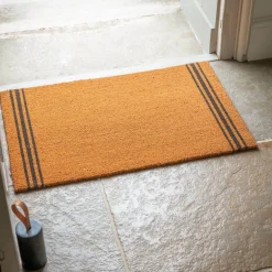 Graham & Green Large Coir Stripe Doormat