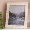 Graham & Green Large Floral Carved Photo Frame