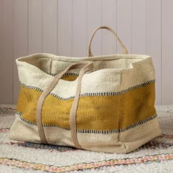 Graham & Green Large Jute Storage Baskets
