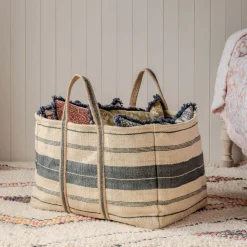 Graham & Green Large Jute Storage Baskets