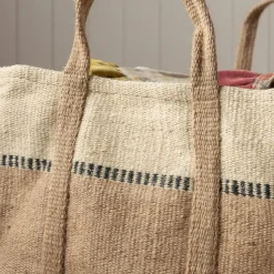 Graham & Green Large Jute Storage Baskets