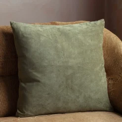 Graham & Green Large Velvet and Linen Backed Cushions