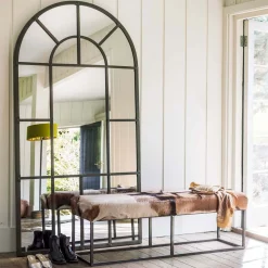 Graham & Green Large Window Pane Mirror