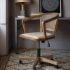 Graham & Green Laurena Wicker Office Chair