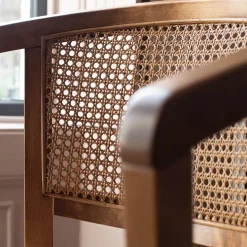 Graham & Green Laurena Wicker Office Chair
