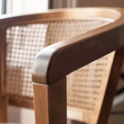 Graham & Green Laurena Wicker Office Chair