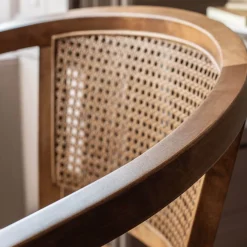Graham & Green Laurena Wicker Office Chair