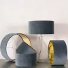 Graham & Green Lava Velvet Lamp Shades