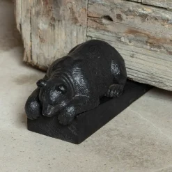 Graham & Green Laying Bear Doorstop
