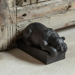 Graham & Green Laying Bear Doorstop