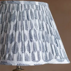 Graham & Green Leaf Scalloped Empire Lamp Shades