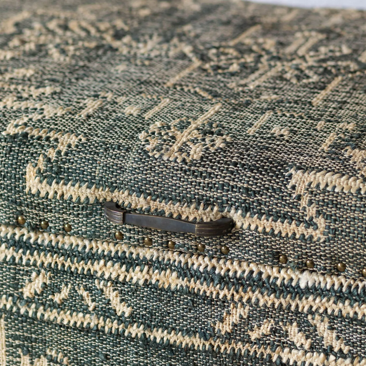 Graham & Green Leo Jute Ottoman