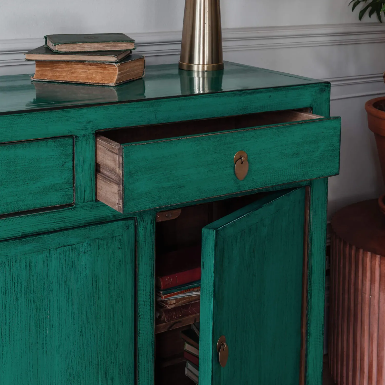 Graham & Green Leshan Four Door Three Drawer Sideboard