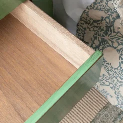Graham & Green Leshan Four Drawer Bedside Table