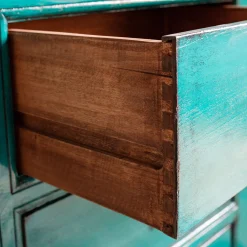 Graham & Green Leshan Peacock Chest of Drawers