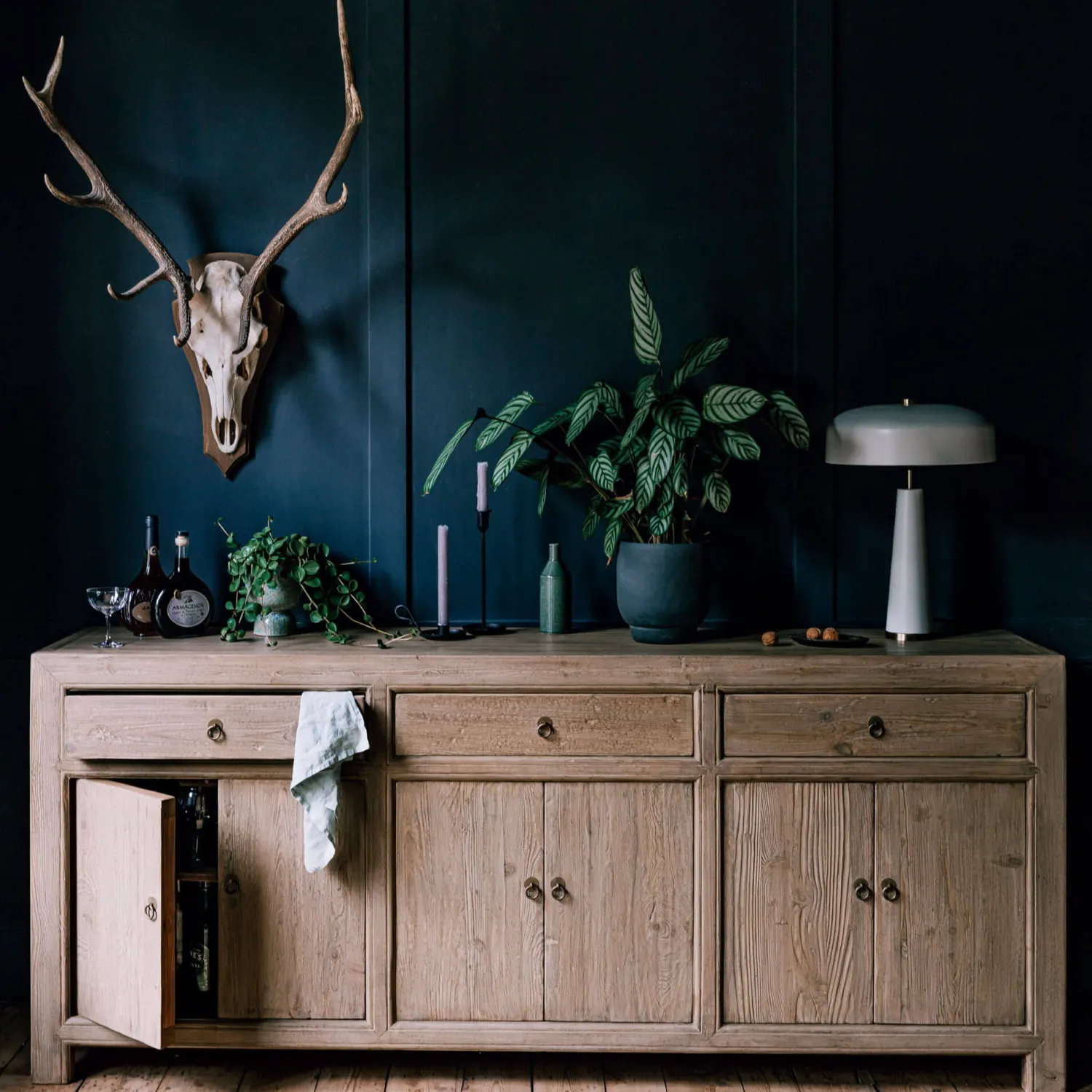 Graham & Green Leshan Six Door Three Drawer Sideboard