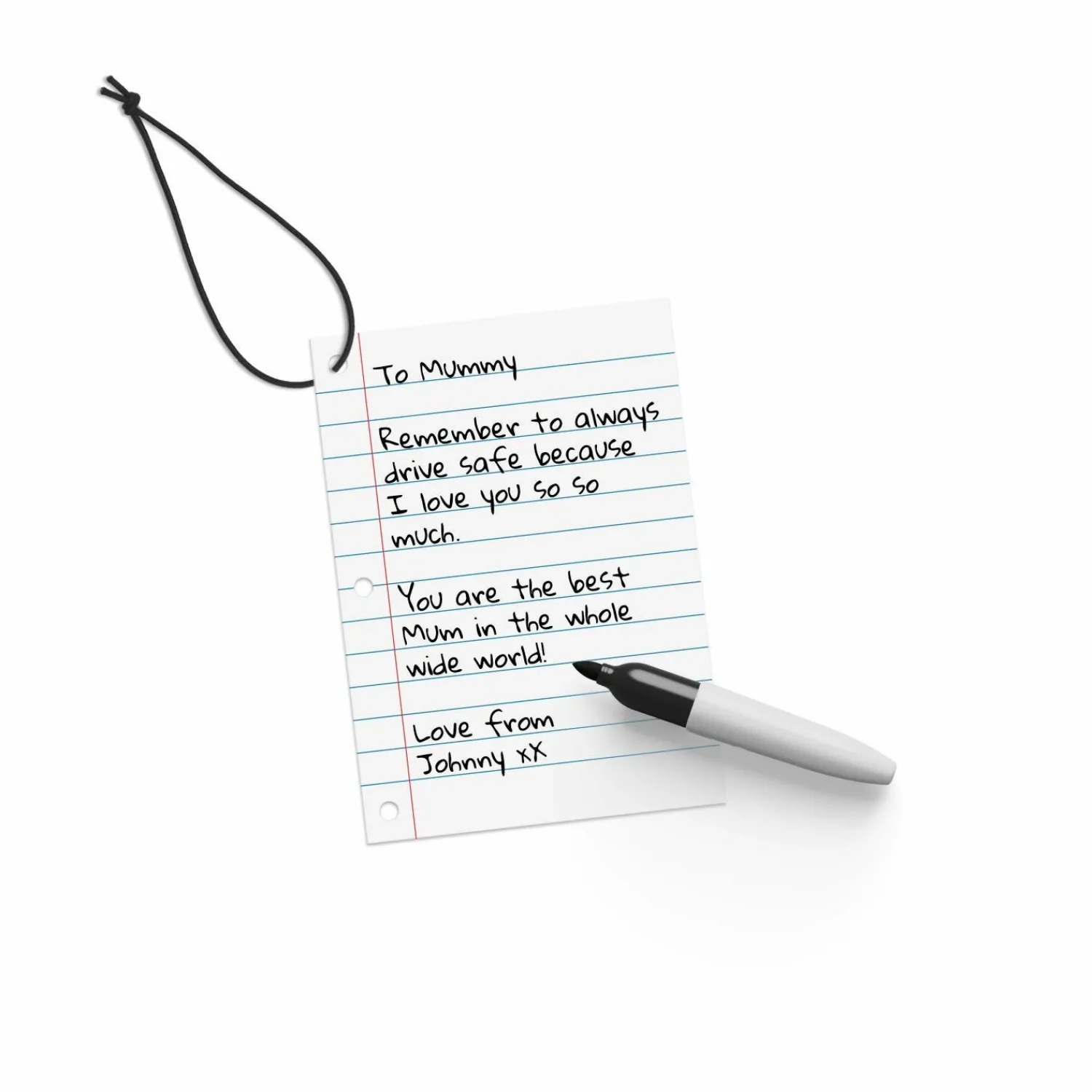 Graham & Green Letter Car Air Freshener