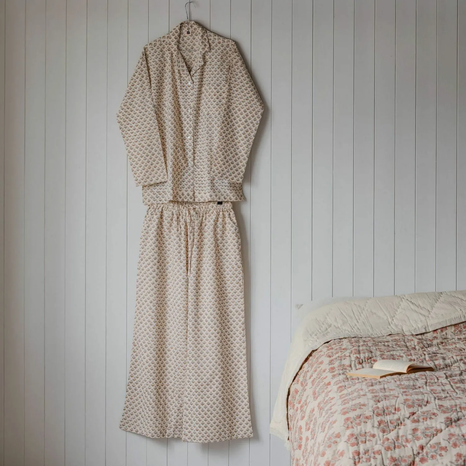 Graham & Green Lila Block Printed Pyjama Sets