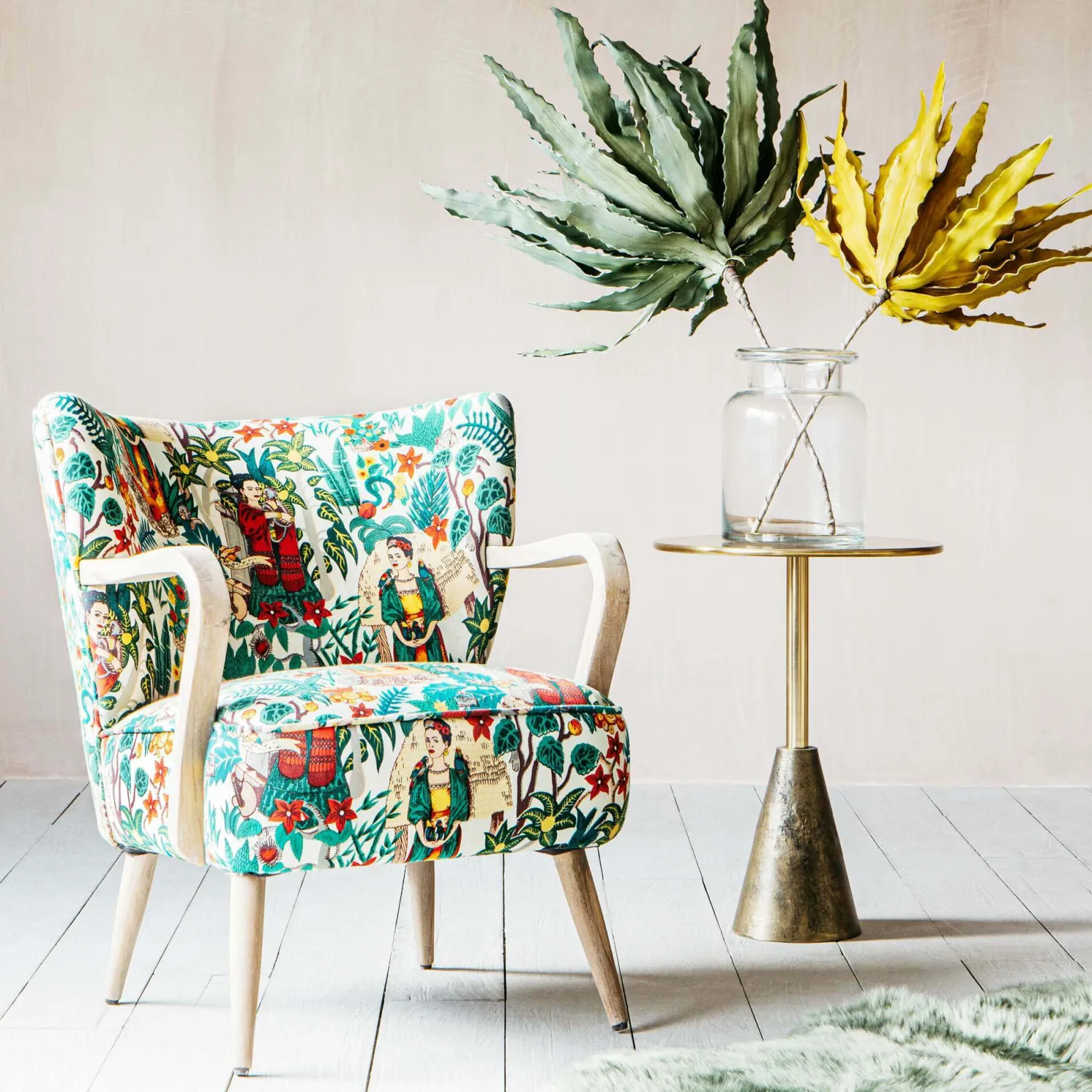 Graham & Green Lina Mexicana Print Armchair