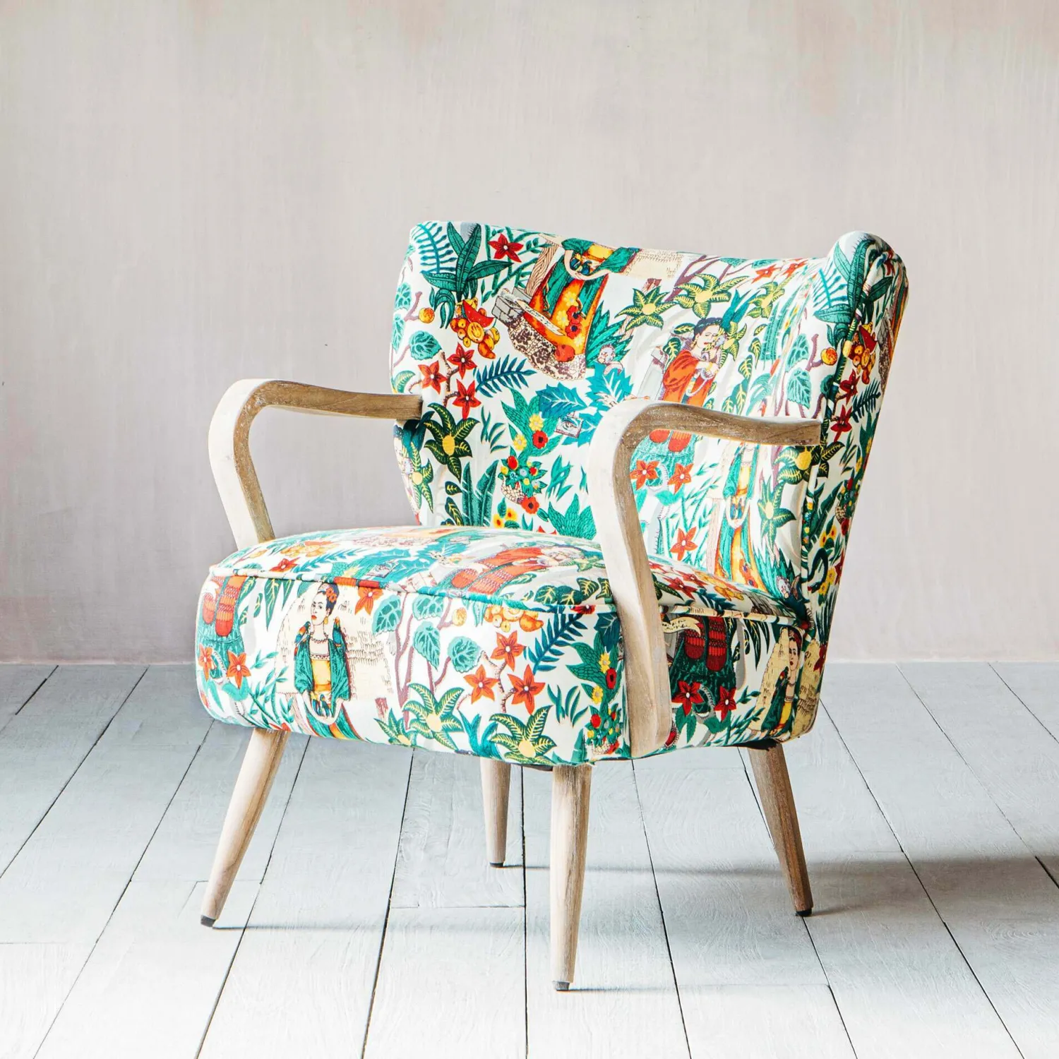 Graham & Green Lina Mexicana Print Armchair