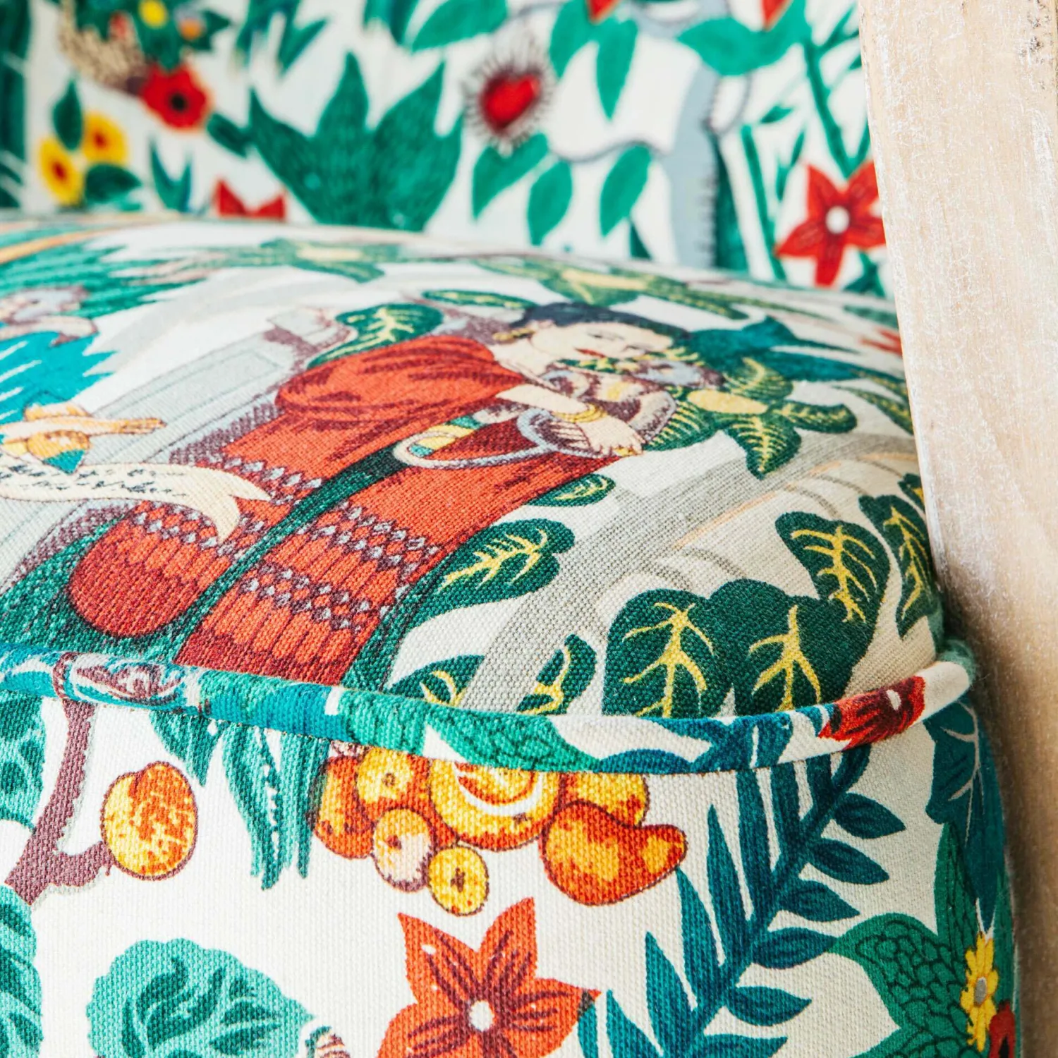 Graham & Green Lina Mexicana Print Armchair