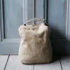Graham & Green Linen Door Stop with Handle