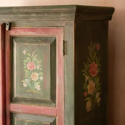 Graham & Green Liyang Painted Almirah Cabinet