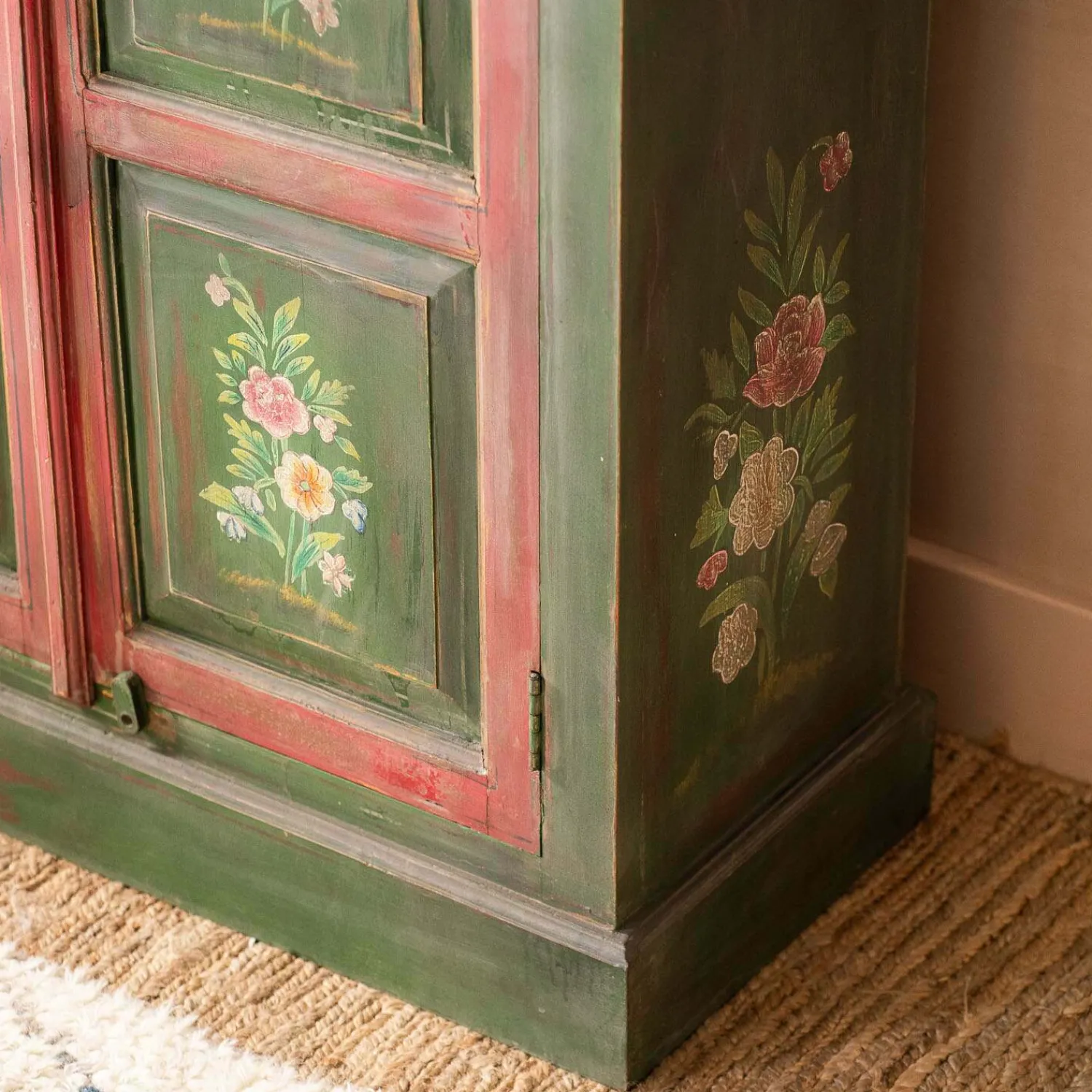 Graham & Green Liyang Painted Almirah Cabinet