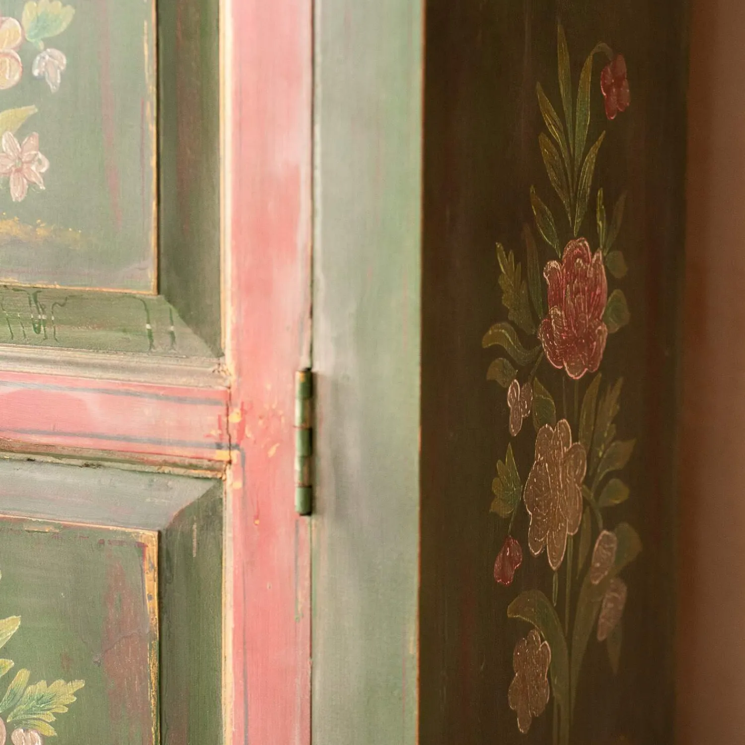 Graham & Green Liyang Painted Almirah Cabinet