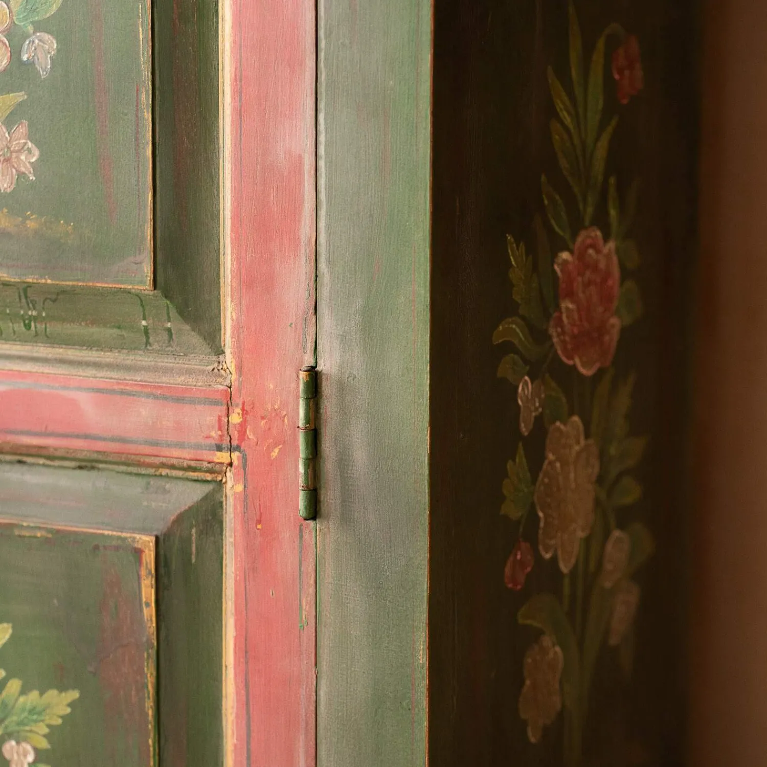 Graham & Green Liyang Painted Almirah Cabinet