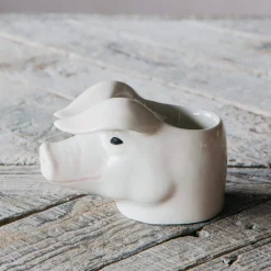 Graham & Green Lop Pig Egg Cup