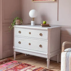 Graham & Green Lottie Grey Chest of Drawers