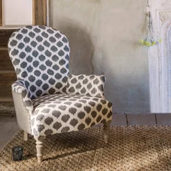 Graham & Green Louise Ikat Armchair