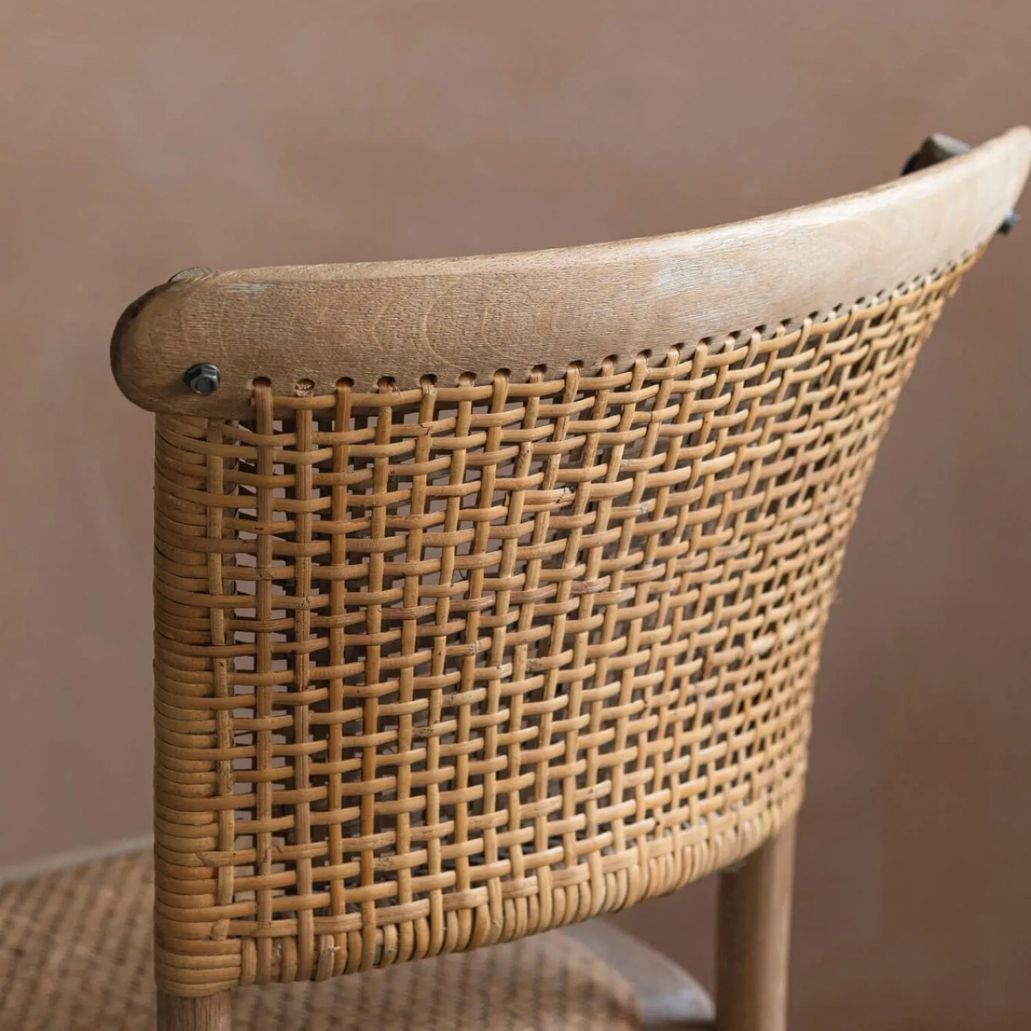 Graham & Green Lucien Wicker Dining Chair