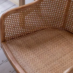 Graham & Green Lucien Wicker Office Chair