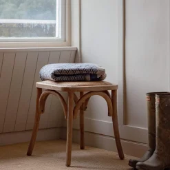 Graham & Green Lucien Wicker Stool