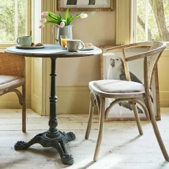 Graham & Green Lucien Wicker Wishbone Chair