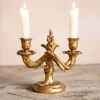 Graham & Green Lumierie Golden Candelabra
