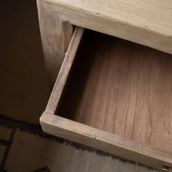 Graham & Green Macau Natural Bedside Table