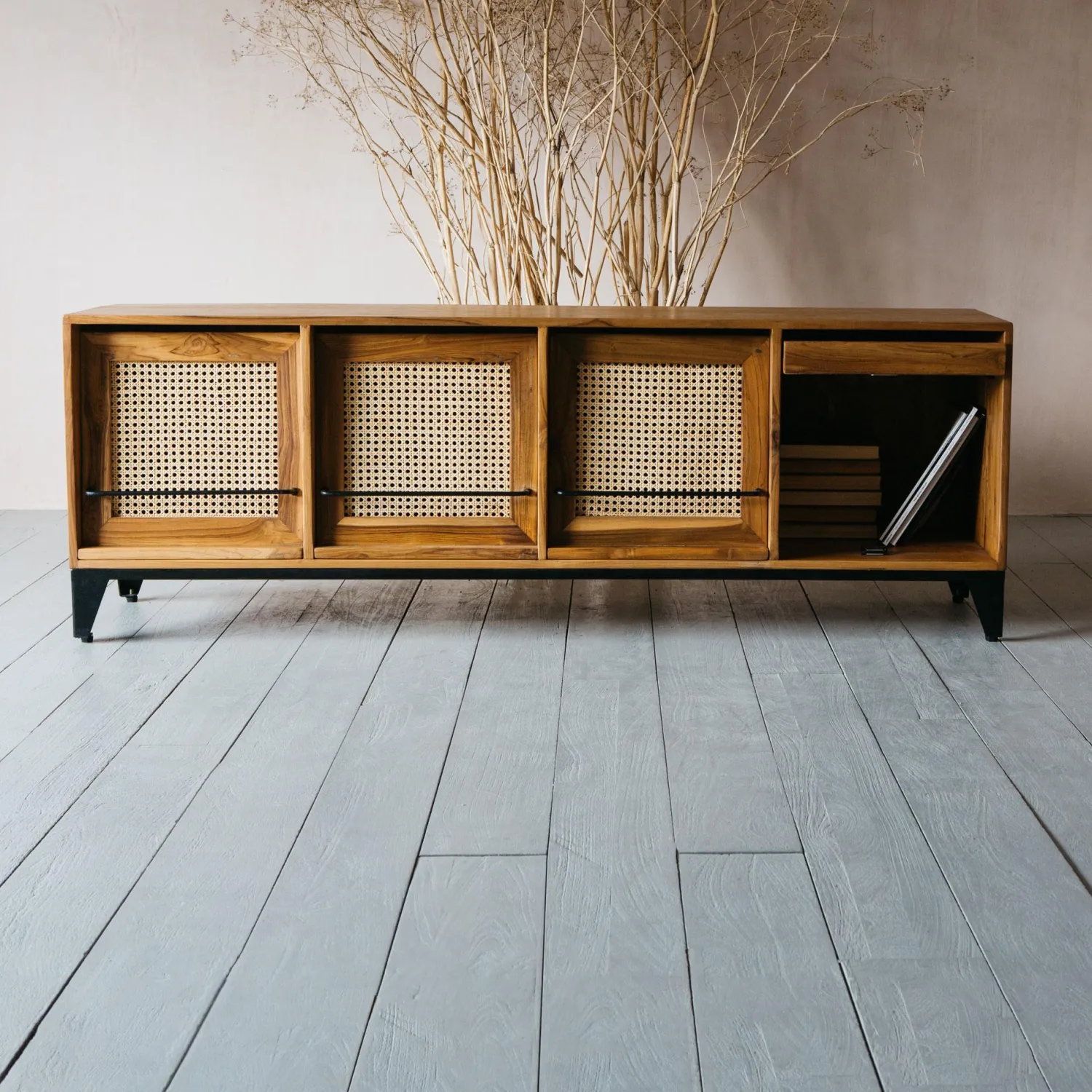 Graham & Green Malay Four Door Sideboard