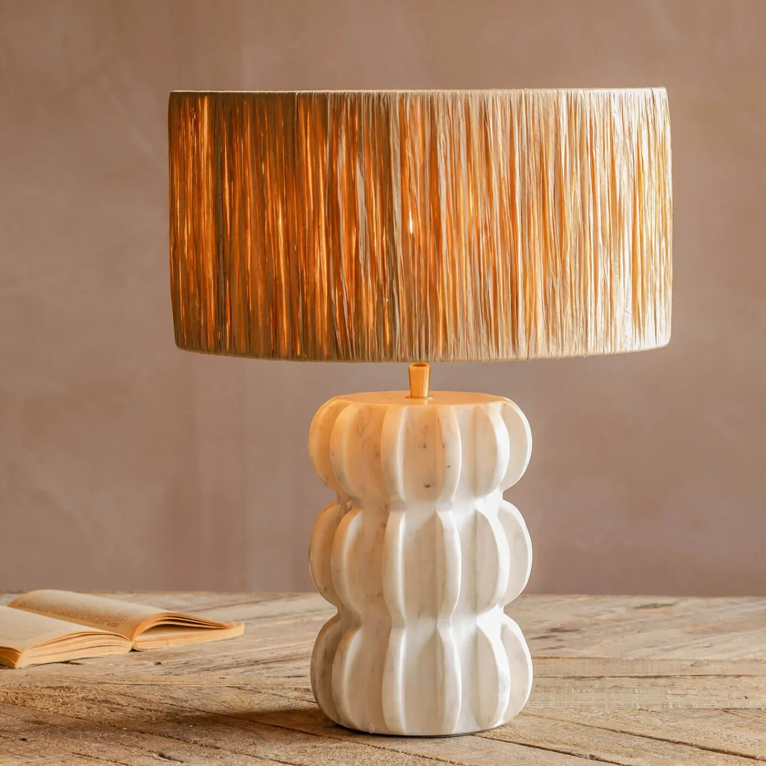 Graham & Green Malvern Marble Table Lamp